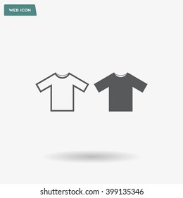 Tshirt Icon icon, vector illustration. Flat design style