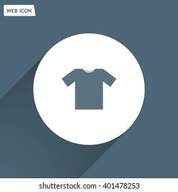 Tshirt Icon icon, vector illustration. Flat design style