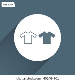 Tshirt Icon icon, vector illustration. Flat design style
