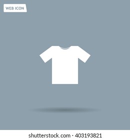 Tshirt Icon icon, vector illustration. Flat design style