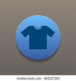 Tshirt Icon icon, vector illustration. Flat design style