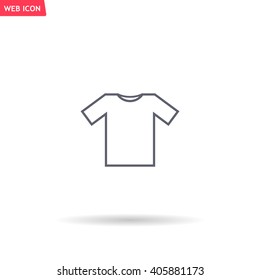 Tshirt Icon icon, vector illustration. Flat design style