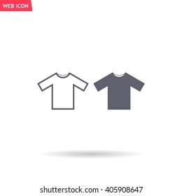 Tshirt Icon icon, vector illustration. Flat design style