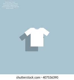 Tshirt Icon icon, vector illustration. Flat design style