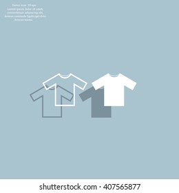 Tshirt Icon icon, vector illustration. Flat design style