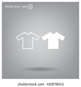 Tshirt Icon icon, vector illustration. Flat design style