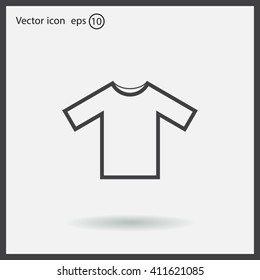 Tshirt Icon icon, vector illustration. Flat design style