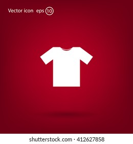 Tshirt Icon icon, vector illustration. Flat design style