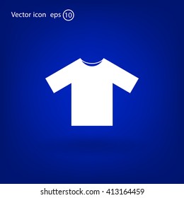 Tshirt Icon icon, vector illustration. Flat design style