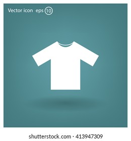 Tshirt Icon icon, vector illustration. Flat design style