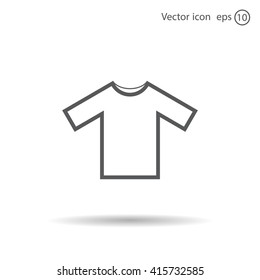 Tshirt Icon icon, vector illustration. Flat design style