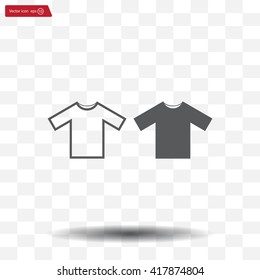 Tshirt Icon icon, vector illustration. Flat design style