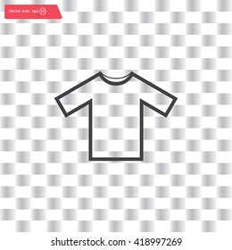 Tshirt Icon icon, vector illustration. Flat design style