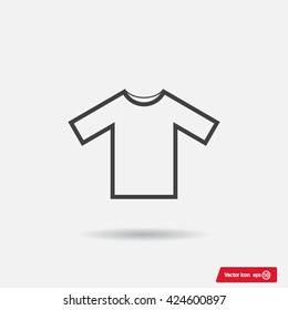Tshirt Icon icon, vector illustration. Flat design style