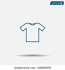 Tshirt Icon icon, vector illustration. Flat design style