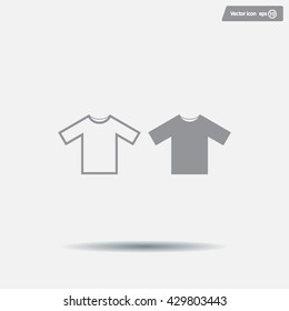 Tshirt Icon icon, vector illustration. Flat design style