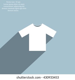 Tshirt Icon icon, vector illustration. Flat design style