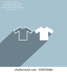 Tshirt Icon icon, vector illustration. Flat design style