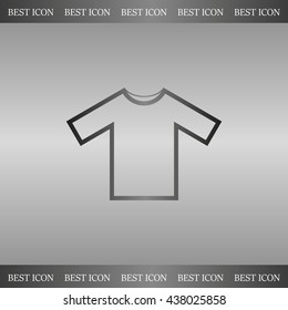 Tshirt Icon icon, vector illustration. Flat design style