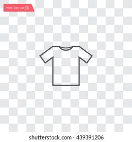 Tshirt Icon icon, vector illustration. Flat design style
