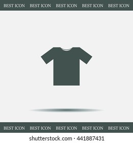 Tshirt Icon icon, vector illustration. Flat design style