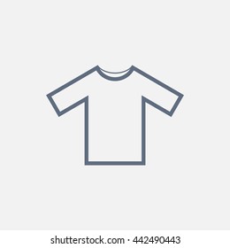 Tshirt Icon icon, vector illustration. Flat design style