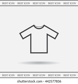 Tshirt Icon icon, vector illustration. Flat design style