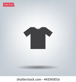 Tshirt Icon icon, vector illustration. Flat design style