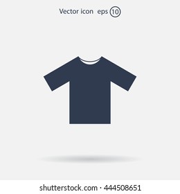 Tshirt Icon icon, vector illustration. Flat design style