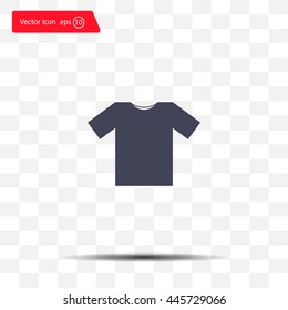 Tshirt Icon icon, vector illustration. Flat design style