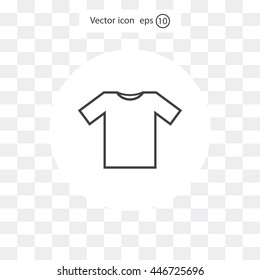Tshirt Icon icon, vector illustration. Flat design style