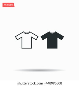 Tshirt Icon icon, vector illustration. Flat design style