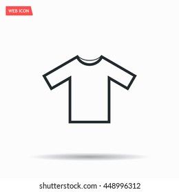 Tshirt Icon icon, vector illustration. Flat design style