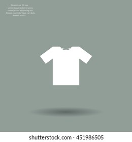 Tshirt Icon icon, vector illustration. Flat design style