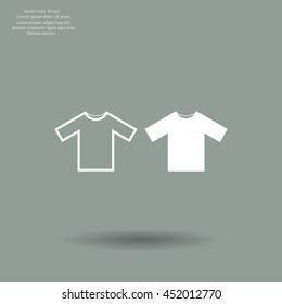 Tshirt Icon icon, vector illustration. Flat design style