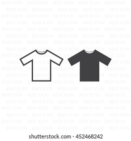 Tshirt Icon icon, vector illustration. Flat design style