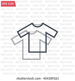 Tshirt Icon icon, vector illustration. Flat design style