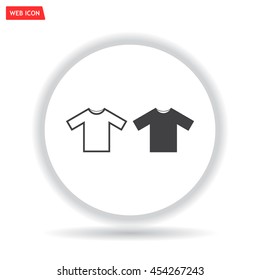 Tshirt Icon icon, vector illustration. Flat design style