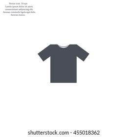 Tshirt Icon icon, vector illustration. Flat design style