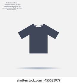 Tshirt Icon icon, vector illustration. Flat design style