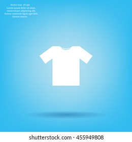 T-shirt Icon icon, vector illustration. Flat design style