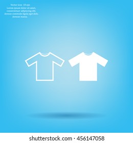 Tshirt Icon icon, vector illustration. Flat design style