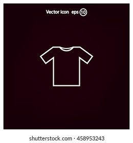 Tshirt Icon icon, vector illustration. Flat design style