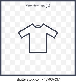 Tshirt Icon icon, vector illustration. Flat design style