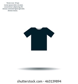 Tshirt Icon icon, vector illustration. Flat design style