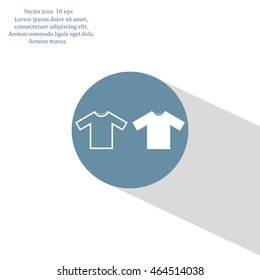 Tshirt Icon icon, vector illustration. Flat design style