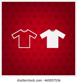 Tshirt Icon icon, vector illustration. Flat design style