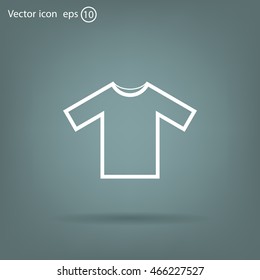 Tshirt Icon icon, vector illustration. Flat design style