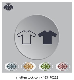 Tshirt Icon icon, vector illustration. Flat design style