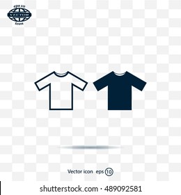 Tshirt Icon icon, vector illustration. Flat design style